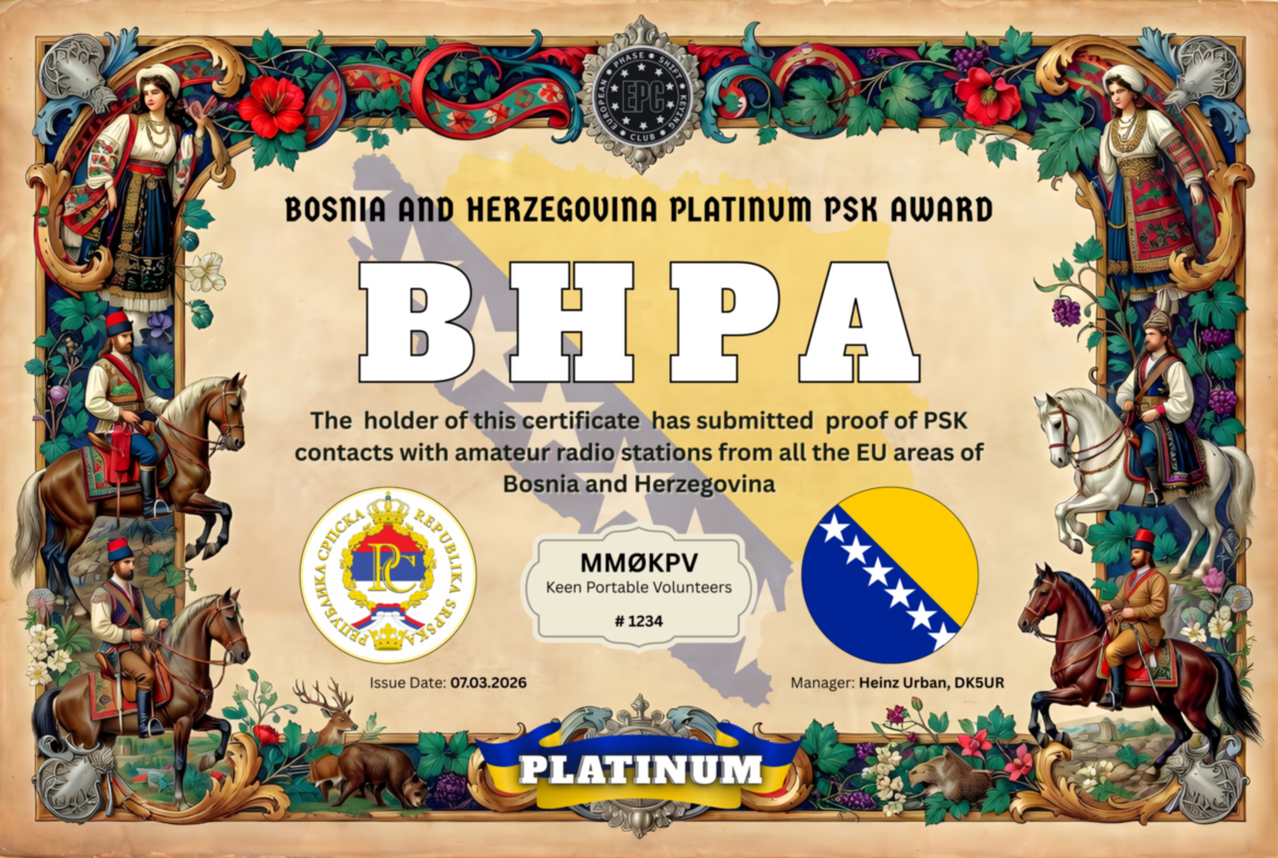 BHPA Platinum award